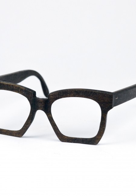 Computer Glasses Frame, Blue Light Glasses, Black Wooden Glasses