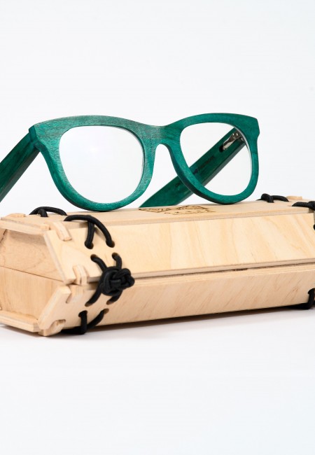 Teal Wooden Glasses, Computer Glasses, Wooden Sunglasses, Reading Glasses Frame, Eyeglasses Frame