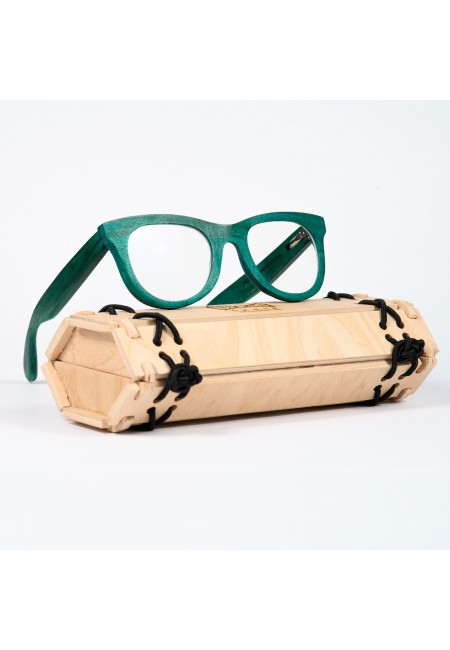 Teal Wooden Glasses, Computer Glasses, Wooden Sunglasses, Reading Glasses Frame, Eyeglasses Frame