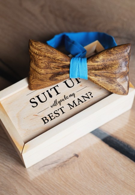 Mens Wooden Bow Wedding Wood Bow Tie